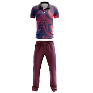 Uniforme de cricket à manches courtes pour hommes pour les nouveaux adultes Haut de sport Pantalon Uniformes de sport - Product Image 3