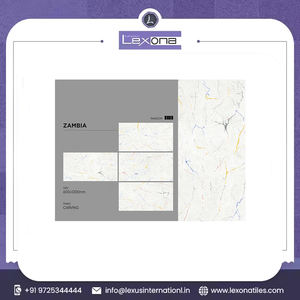 Carreaux de porcelaine de qualité supérieure 600x1200mm Carreaux de sol modernes émaillés pour une utilisation intérieure pour les chambres indiennes Premium - Product Image 2