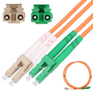 สายแพทช์เอ็กซ์ตร้าลิงค์ LC/UPC-LC/APC, มัลติโหมด, OM2, ดูเพล็กซ์, 3 มม., 2 ม. - Product Image 4