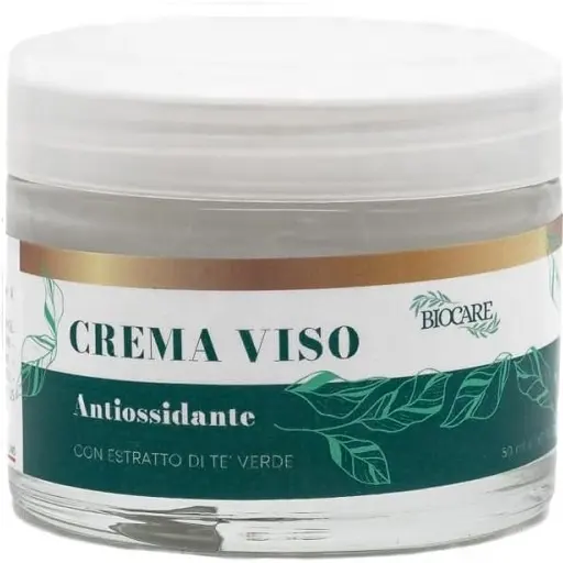 CREMA FACIAL ANTIOXIDANTE TÉ VERDE para todo tipo de pieles evita el secado con efecto antioxidante protegiendo de los radicales libres