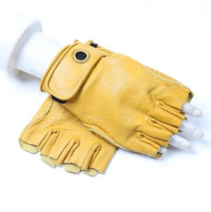 Gants de moto en cuir de haute qualité écran tactile extérieur écologique respirant quatre saisons - Product Image 3