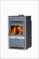 Poêle à bioalcool gris moderne en acier avec verre céramique résistant, pour intérieur, autoportant, usage appartement, fabricant turc 1