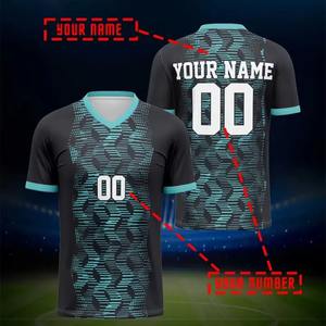 Camiseta de Fútbol de Manga Corta de Nuevo Diseño, Camiseta Deportiva para Hombre en Oferta, Uniforme de Fútbol para Niños, Camiseta de Fútbol Moderna de Alta Calidad en Venta - Product Image 5