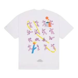 T-shirts pour hommes en coton 100% blancs, coupe ample, lavés, style vintage, décontractés, streetwear, doux, respirants, pour un usage quotidien, style urbain - Product Image 3