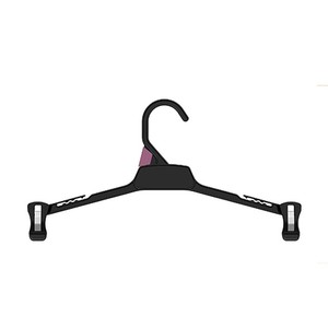 Hot Sale 14 Inch Black PP Swimwear Hanger Pad <b>Clips</b> High Quality GS1 VICS Garment Accessory for Wardrobe Manufactured Accessory - Product Image 6