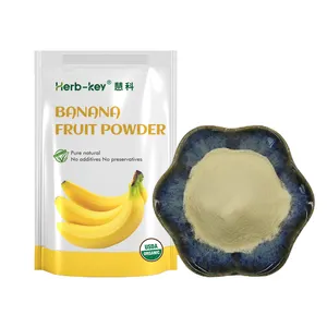 High quality banana fruit concentrate powder instant freeze dried fruit juice banana powder