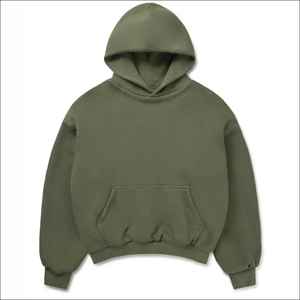 Sweat-shirts à épaules tombantes 100% coton, unisexe, surdimensionnés, personnalisés, broderie personnalisée, 500GSM, fabrication de sweat-shirts - Product Image 5