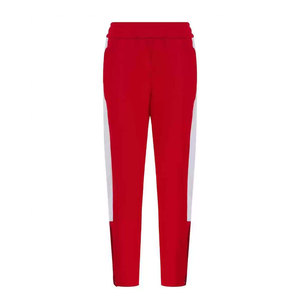 Pantalon gaélique décontracté léger en coton et lin pour hommes taille haute couleur unie respirant cordon de serrage ample motif droit taille moyenne - Product Image 1
