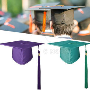 ชุดหมวกและเสื้อสำเร็จการศึกษาสุดหรูสำหรับบัณฑิตผู้ยิ่งใหญ่ หมวกสำเร็จการศึกษาแบบทันสมัยสำหรับผู้ใหญ่ - Product Image 6