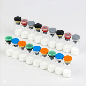 Ensemble de soins de la peau anti-âge haut de gamme, boîte de 10 flacons, kit avec conception d'emballage personnalisée, solution reconstituée, boîtes de peptides, modèle GHK1 - Product Image 6