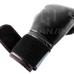 Guantes de boxeo de entrenamiento de cuero genuino profesional transpirables y cómodos para hombres y mujeres para uso de entrenamiento - Product Image 5