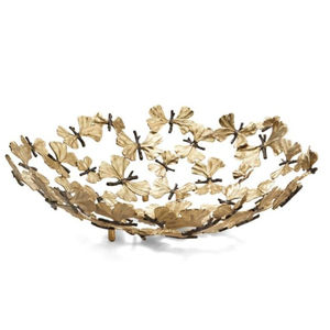 Bol de service en métal doré de qualité supérieure Bol de service de fruits au design élégant pour les fournitures de restaurant d'hôtel en vente - Product Image 4