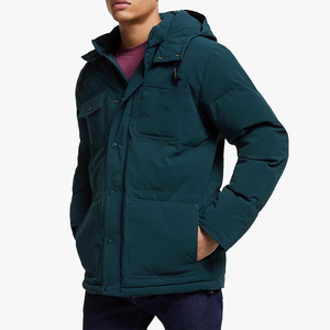 Chaquetas acolchadas para hombre OEM fabricante personalizado a prueba de viento transpirable prendas de vestir exteriores ropa de calle Abrigo acolchado chaqueta acolchada para hombre - Product Image 2