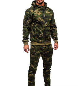 Logo personnalisé survêtements pour hommes survêtements vêtements de sport de gymnastique survêtements d'entraînement jogging ensemble sweat à capuche et pantalon deux pièces - Product Image 4