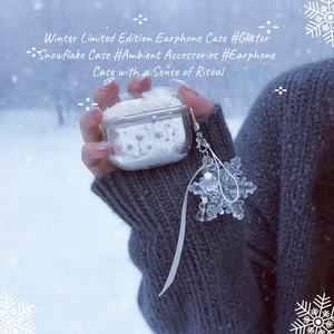 Funda Protectora Transparente de TPU y Silicona con Diseño de Nieve y Arena, Antipolvo y Antigolpes para <span class=keywords><strong>AirPods</strong></span>, Elegante y Protectora. - Product Image 4