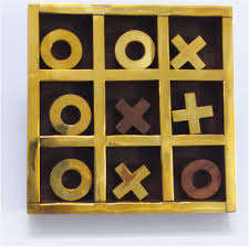 Jeu en bois fait à la main Zero Cross Tic Tac Toe personnalisable de haute qualité pour les enfants de toutes les saisons pour l'été hiver printemps - Product Image 2