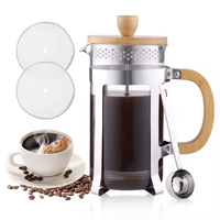 Saringan Filter French Press 100mm Std. Diameter Herringbone Weave 5-2800 Mesh Dapat Disesuaikan, Food Grade SS untuk Peralatan Kopi