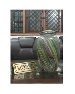 โกศโลหะสำหรับใส่เถ้ากระดูกและโกศสำหรับสัตว์เลี้ยงดีไซน์คลาสสิกคุณภาพพรีเมียมมาใหม่ - Product Image 1