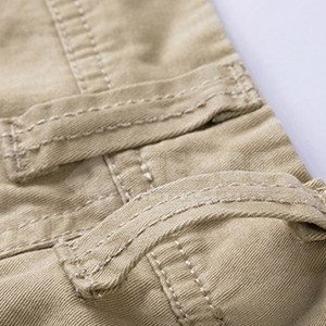 Short cargo sur mesure pour hommes short cargo décontracté de couleur unie nouveau style à vendre fabriqué au Pakistan - Product Image 6
