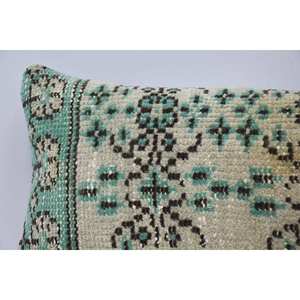 พรม Kantha ขนสัตว์สีเบจสไตล์โบฮีเมียน12X36นิ้วทอลายวินเทจ - Product Image 2