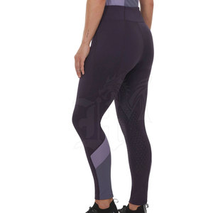 Comfortable Slim Fit Horse Riding Tights for Women Breathable <b>Stretch</b> Fabric Elastic Waist <b>Machine</b> Washable Sports Apparel for - Product Image 4