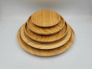 Plateaux en bois durables pour snacks - Product Image 3