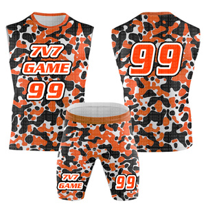 ชุดยูนิฟอร์มฟุตบอลธง7v7สั่งทำขนาด XL จากโรงงาน - Product Image 3