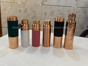 Gran oferta de taza de mula de Moscú de cobre con taza de cobre puro acabado martillado para beber seguro taza hecha a mano de La India con logotipo personalizado - Product Image 3