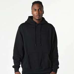 Sudadera con capucha de gran tamaño de peso pesado liso teñido en calidad de lujo al por mayor logotipo personalizado Sudadera con capucha camisa de manga larga estilo hermosos colores - Product Image 1