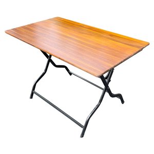 Modern Outdoor Foldable Coffee <b>Table</b> 120x70x75cm Minimalist Design CFD68076 - Product Image 1