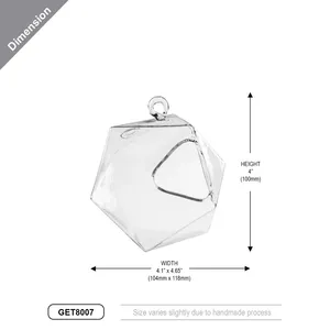 GET8007 - Terrario Geométrico Sin Marco D20 - 4 H (6 piezas) - Product Image 5