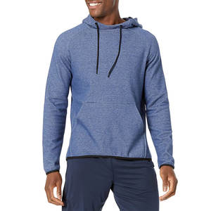 Sweat-shirts personnalisés pour hommes 100% coton à fermeture éclair en polaire écologique surdimensionné à épaules tombantes lourd à double fermeture éclair - Product Image 6