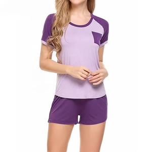 Ensemble 2 pièces de shorts cyclistes personnalisés pour femme 2026 – Respirant, Spandex/Polyester, Vêtement de sport d'été, Coupe classique - Product Image 2
