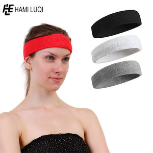 Diademas deportivas personalizadas para niña, bandanas deportivas para la cabeza, Diadema de algodón para el sudor - Product Image 4