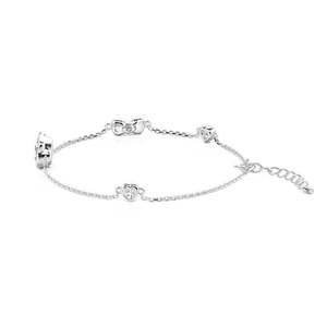 สร้อยข้อมือเงินแท้รูปแมวน่ารักประดับโบว์ของ Jeulia - Product Image 3
