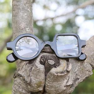 Handmade Carved Natural Buffalo Horn <b>Eyeglass</b> <b>Frames</b>-Durable Antique Imitation Design Comfortable Wear - Product Image 2