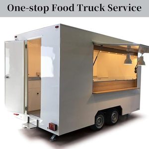 High Demand New Multifunctional Fast Food Trailer with <b>Baking</b> <b>Equipment</b> Pizza Hamburger Camper Option for Snack Food Ice Cream - Product Image 2