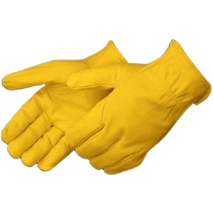 ถุงมือหนังแกะคุณภาพสูง ทนความร้อนและประกายไฟ เหมาะสำหรับคนขับรถ งานก่อสร้าง ใช้ในชีวิตประจำวัน และงานบ้าน - Product Image 6