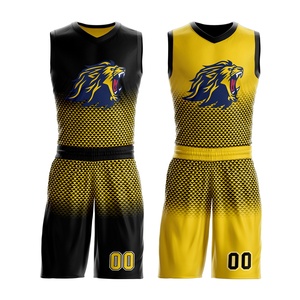 Camisetas de baloncesto reversibles de poliéster 100%, diseño personalizado, uniformes de equipo, doble cara, transpirable, duradero, desgaste de rendimiento - Product Image 4