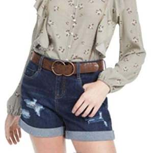 Haut à volants floral bohème Planet Gold Junior vert taille M - Idéal pour les fêtes printemps/été - En soie et viscose - Product Image 3
