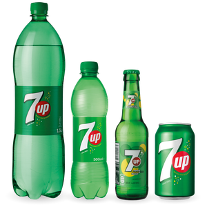 Nueva Colección 7UP Refresco Carbonatado con Sabor a Frutas - Botella de 0.33L, Ingredientes Naturales, 12% Brix, Listo para Beber, 3 Aditivos, Transparente - Product Image 1