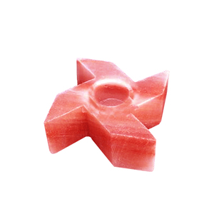 เชิงเทียนเกลือหิมาลัยรูปหงส์สีชมพูธรรมชาติ หนึ่งกิโลกรัม  ทำจากหินธรรมชาติ 100% สำหรับใส่เทียนทีไลท์ งานฝีมือจากธรรมชาติ - Product Image 3