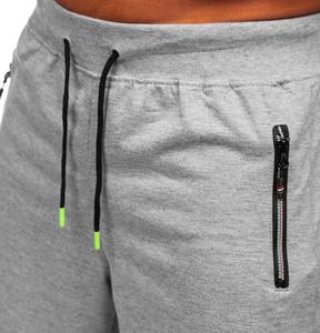 กางเกงขาสั้นเหงื่อผู้ชายเอวสูงโลโก้ที่กําหนดเองพิมพ์ขายส่งราคาถูกกางเกงขาสั้นเหงื่อผู้ชายกีฬาสีที่กําหนดเองและขนาด - Product Image 2