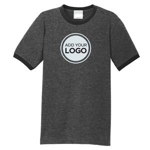 T-shirts à manches courtes T-shirts à col rond Logo personnalisé Vêtements de niveau suivant T-shirt à col rond Premium CVC T-shirt à col rond - Product Image 1