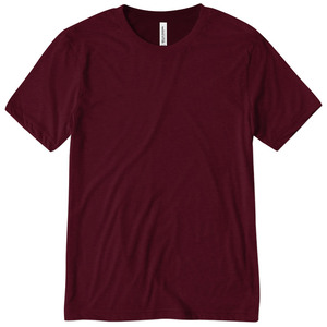 Camiseta Maroon Slim Fit 100% Algodón para Hombre, Mujer y Unisex, Bella Canvas, Venta al por Mayor - Product Image 1