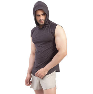 2025 nouveauté hommes entraînement à capuche débardeurs sans manches gymnastique entraînement sweats à capuche musculation Muscle coupé sweat à capuche - Product Image 4