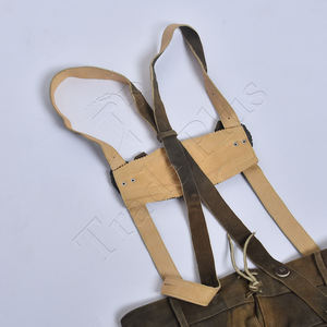 กางเกงหนังขาตรงเข้ารูปคุณภาพพรีเมี่ยม, กางเกงเอวสูงสไตล์เยอรมันบาวาเรียนใหม่สำหรับฤดูใบไม้ร่วงและฤดูหนาว - Product Image 3