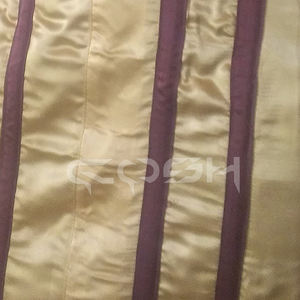 Mini-robe corset en satin doré à décolleté cœur, avec baleines en acier et laçage serré, idéale pour la mode et les événements - Product Image 5