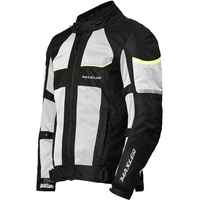 Veste de moto pour homme, homologuée CE, respirante, imperméable, à séchage rapide, coupe-vent, col montant, protection corporelle, 100% polyester, été