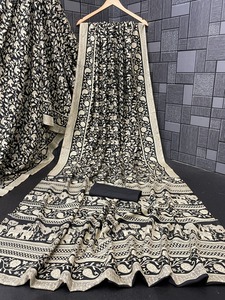 ชุดสำหรับเจ้าสาวสไตล์ส่าหรีแบบอินเดียสุดหรูล่าสุด - Product Image 4